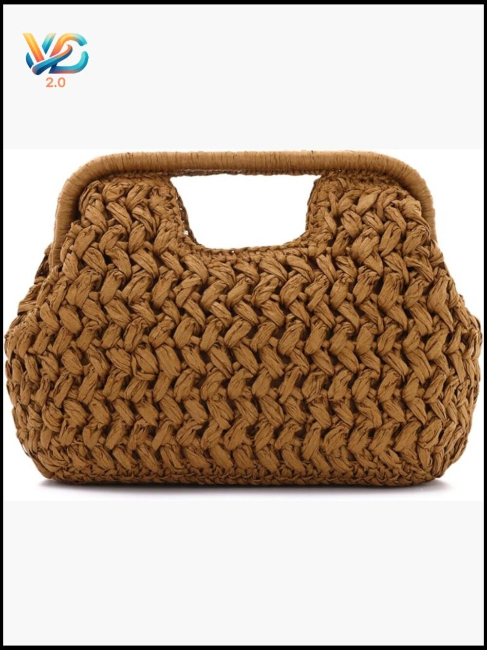 Straw Clutch Purse Woven Dumpling Bag Summer Beach Crossbody Shoulder Bag